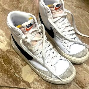 White Nike Blazer Sneakers